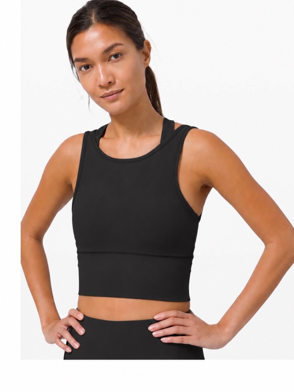 Lululemon Power Pivot Tank Black Size 6 (Estimated
